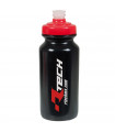 BOTELLA PLÁSTICO RTECH (NEGRO-ROJO)