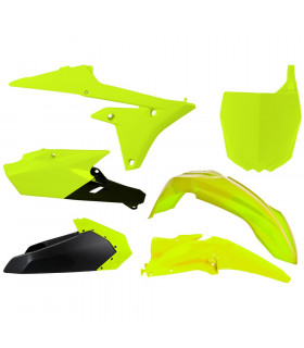 KIT PLASTICOS AMARILLO NEON  YAMAHA YZF 250-450 ' 2014-16