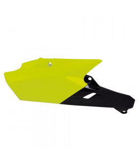 TAPAS LATERALES AMARILLO NEON/NEGRAS  YAMAHA YZF 250-450 ' 2014-16