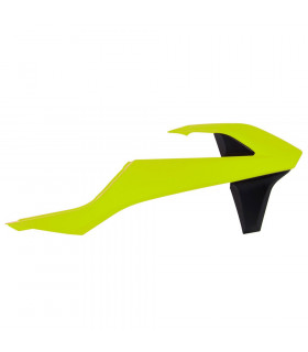 TAPAS RADIADOR AMARLLO NEON / NEGRAS  KTM SX-SXF ' 2016