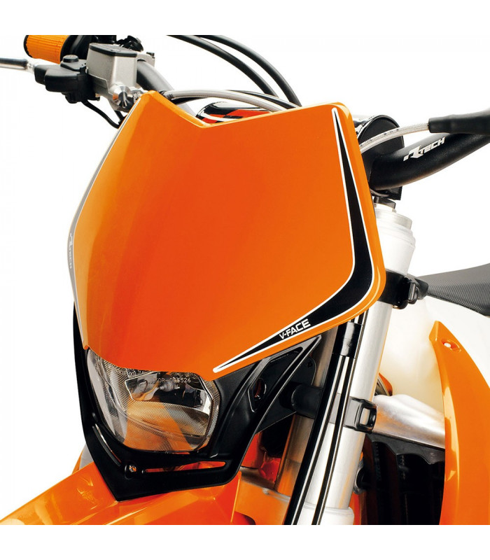 PORTAFARO UNIV. V-FACE NARANJA  HALOGENO