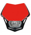 PORTAFARO RTECH V-FACE HALÓGENO (ROJO/NEGRO)