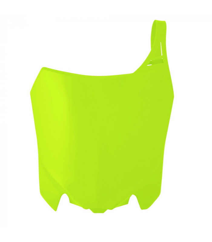 PLACA FRONTAL PORTANUMEROS AMARILLO NEON  CRF 250 ' 2014-16 / 450 2013-16