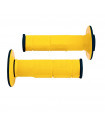 PUÑOS DOBLE INYECCION RACING  AMARILLO 118 mm