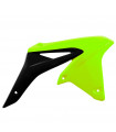 TAPAS RADIADOR NEGRO/AMARILLAS NEON  SUZUKI RMZ 250 ' 2010-16