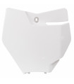 PLACA FRONTAL PORTANUMEROS BLANCA  KTM SX-SXF ' 2016