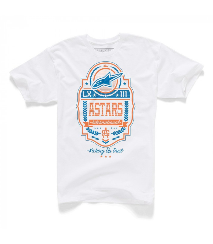 CAMISETA ALPINESTARS LABELED (BLANCA)