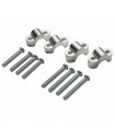 RTECH 28 MM HANDLEBARS RISERS (+10 MM)