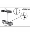 ADAPTADOR PLACA FRONTAL ALUMINIO