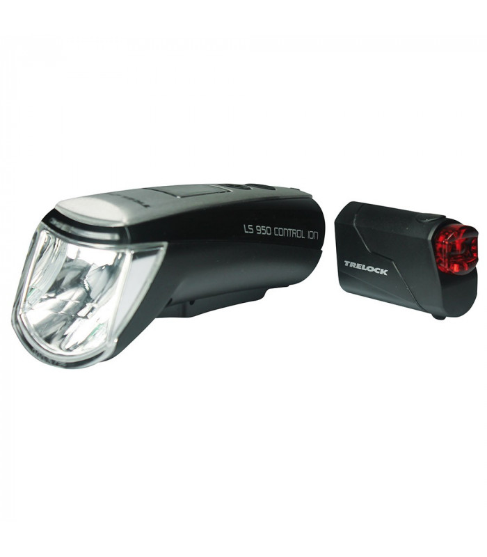 SET LUZ TRELOCK LS 950 CONTROL ION NEGRO  (FRONTAL-TRASERA ).