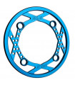CUBRE PLATOS 32/34 DIENTES PILO ANCLAJE 104 MM (AZUL)