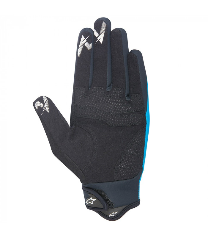 GUANTES ALPINESTARS STRATUS AZUL/NEGRO