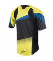 CAMISETA M. CORTA MESA AMARILLA/AZUL