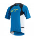 CAMISETA ALPINESTARS DROP 2 AZUL/AMARILLA