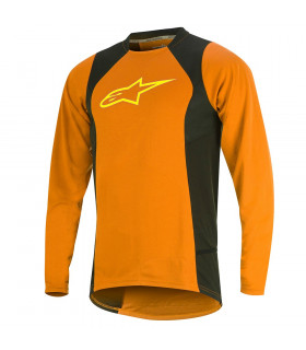 CAMISETA M. LARGA DROP 2 NARANJA/AMARILLA