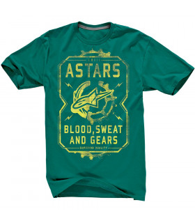 CAMISETA MANGA CORTA GRIND VERDE/AMARILLA