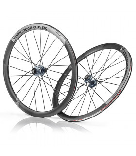 SET RUEDAS AMCLASSIC CARBON 40  CLINCHER QR-11v (PREUS)
