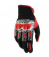 GUANTES 100% TRAILBLAST DISCOVERY DUAL SPORT   NEGRO/BLANCO/ROJO