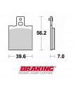 BRAKING ORGANIC BRAKE PADS   612SM1