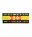 DID 520 STANDARD CHAIN (110 LINKS)