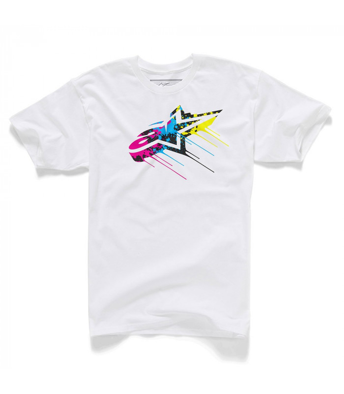 CAMISETA ALPINESTARS DRIPS (BLANCO)