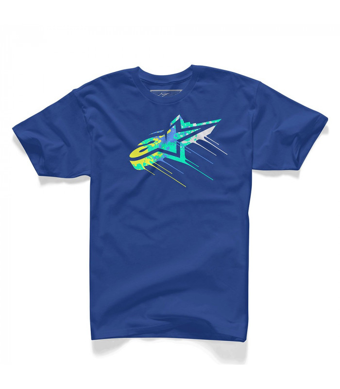 ALPINESTARS DRIPS T-SHIRT (ROYAL BLUE)