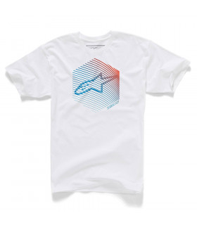 CAMISETA ALPINESTARS FINS BLANCA (TALLA S)