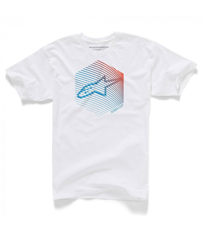 ALPINESTARS FINS WHITE T-SHIRT (SIZE: S)