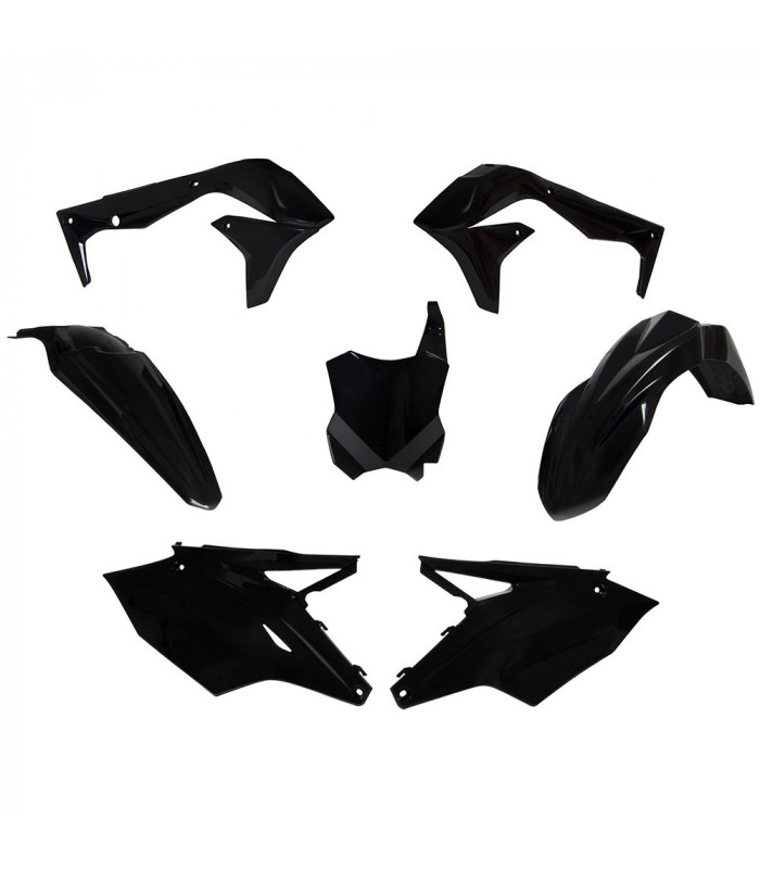KIT PLASTICOS NEGROS  KAWA KXF 450 ' 2016