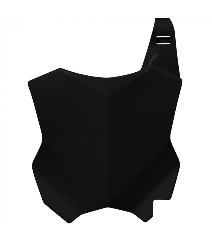 PLACA FRONTAL PORTANUM. NEGRA  KAWA KXF 450 ' 2016