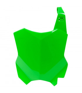 PLACA FRONTAL PORTANUMEROS VERDE NEON  KAWA KXF 450 ' 2016