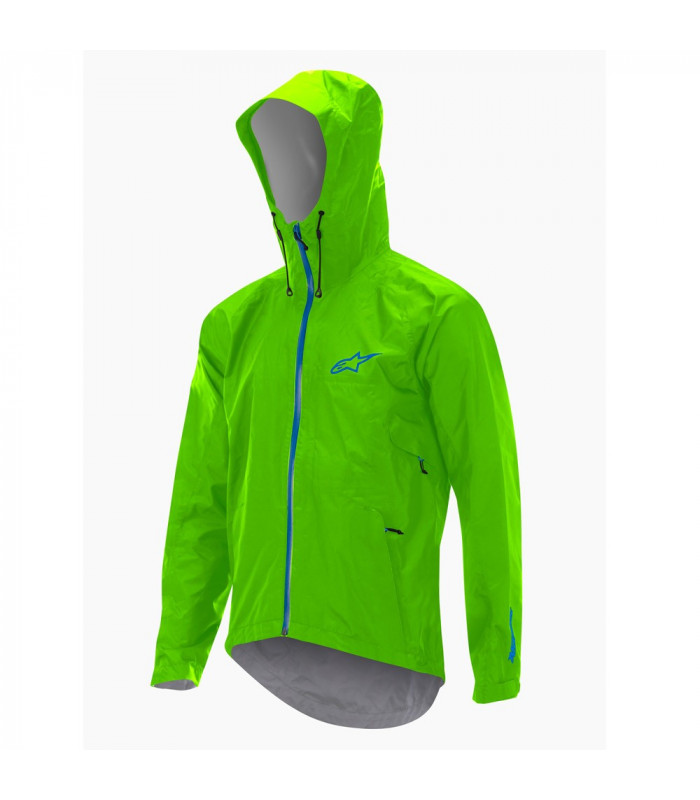 CHAQUETA ALPINESTARS ALL MOUNTAIN (VERDE LIMA/AZUL)