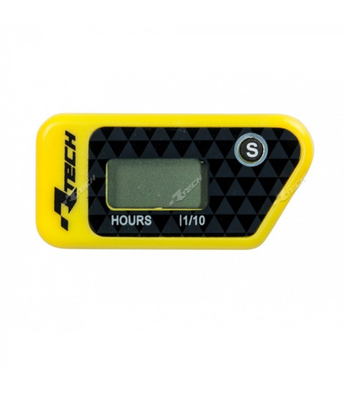 CONTADOR HORAS ELECTRONICO  INHALAMBRICO AMARILLO