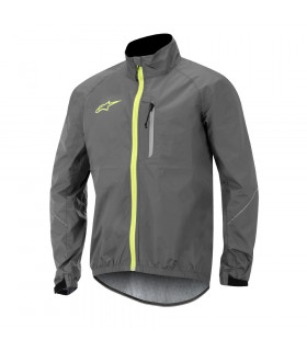 ALPINESTARS DESCENDER WINDPROOF JACKET (GREY/YELOW)