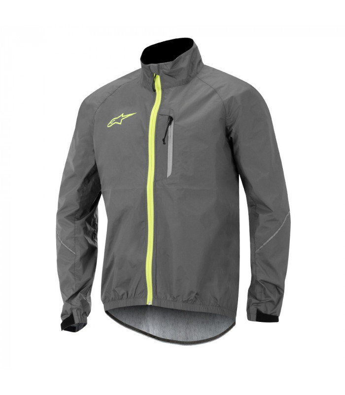 CORTAVIENTOS ALPINESTARS DESCENDER (GRIS/AMARILLO)