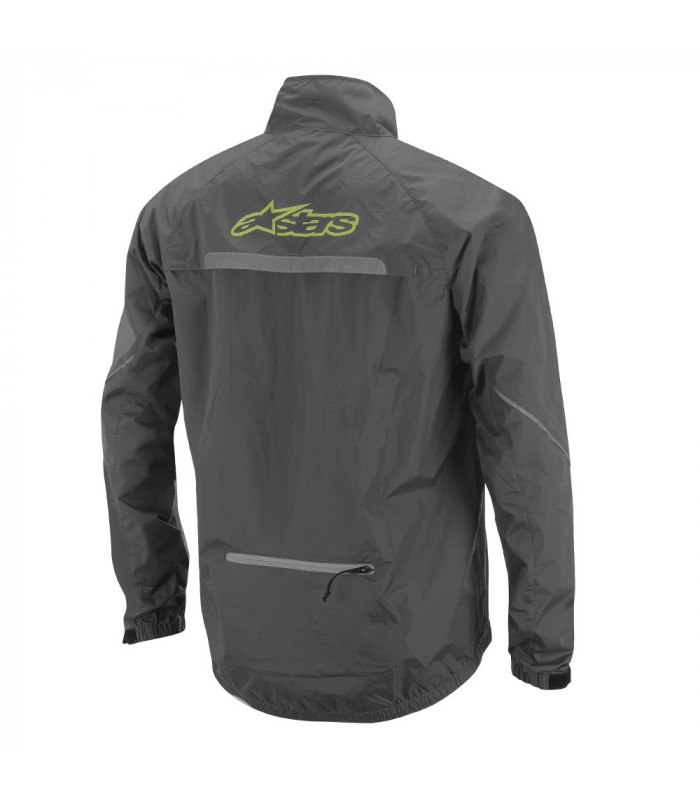 CORTAVIENTOS ALPINESTARS DESCENDER (GRIS/AMARILLO)