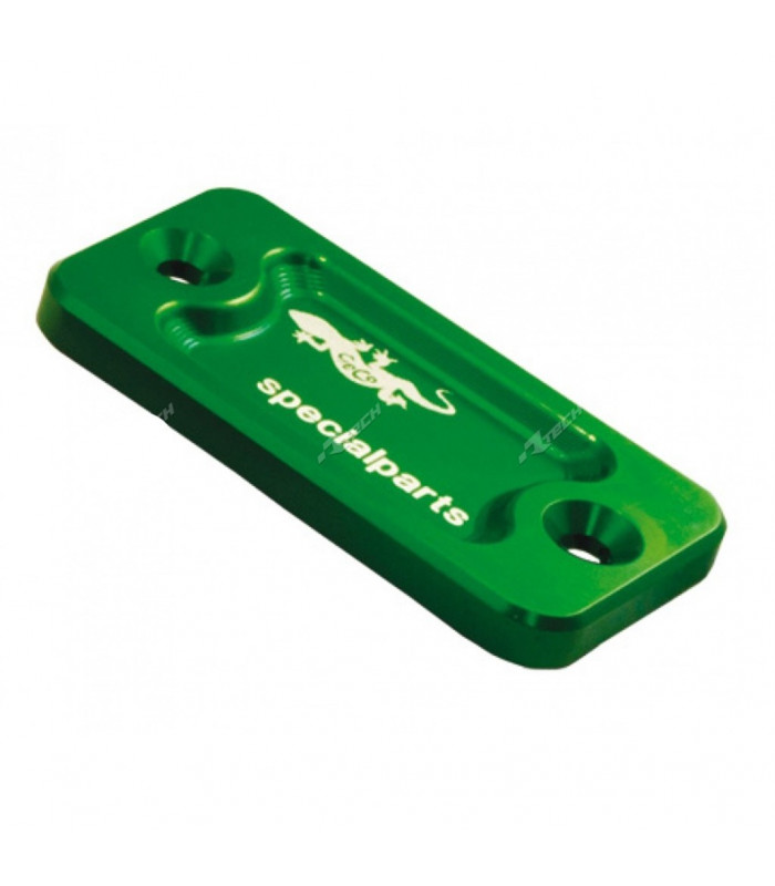 FRONT BRAKE NISSIN RESERVOIR COVER GREEN