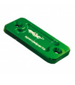 FRONT BRAKE NISSIN RESERVOIR COVER GREEN