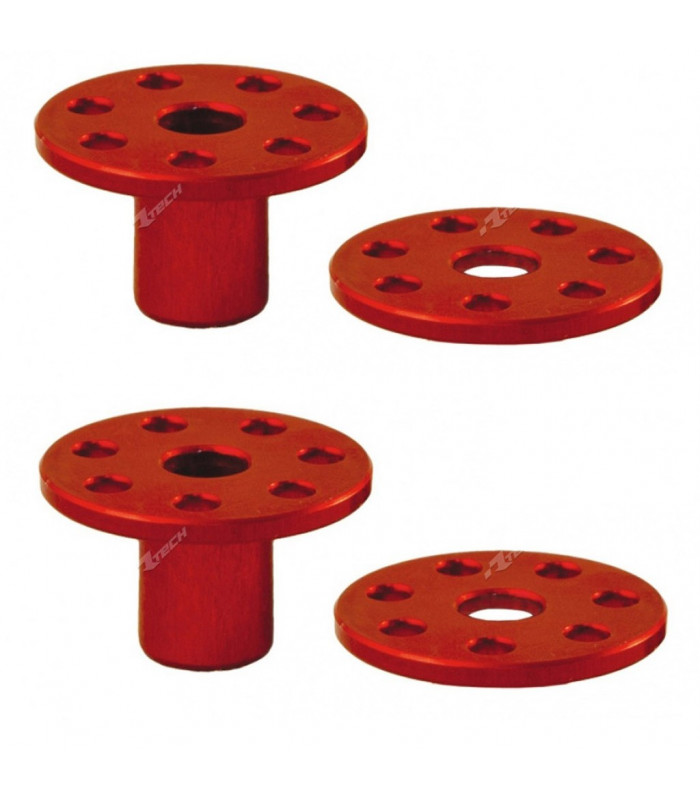 RADIATOR SPACERS RED