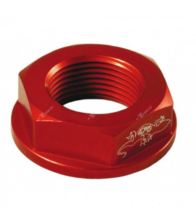 SET TORNILLOS EJES DELANTERO-TRASERO ROJOS  HONDA CR-CRF