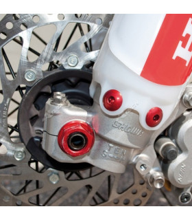 TORNILLOS PROTECTORES HORQUILLA GECO PARA HONDA, YAMAHA, SHERCO, TM