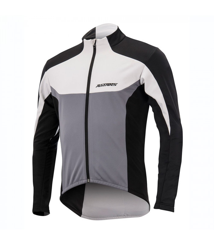 CHAQUETA ALPINESTARS CYCLONE (GRIS/BLANCA)