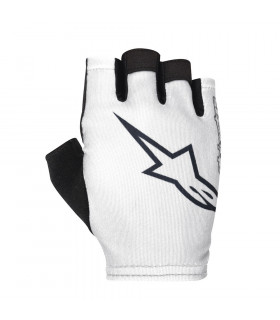 ALPINESTARS S-LITE WHITE/BLACK GLOVES