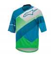 MAILLOT ALPINESTARS DEPTH ROYAL BLUE-WHITE (TALLA L)