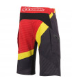 PANTALON SHORT DEPTH RED/ACID YELLOW