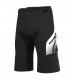 PANTALON SHORT PREDATOR BLACK/WHITE