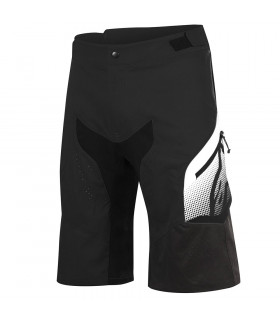 PANTALON SHORT PREDATOR BLACK/WHITE