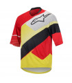 ALPINESTARS DEPTH 3/4 JERSEY (RED/WHITE/ACID YELLOW)