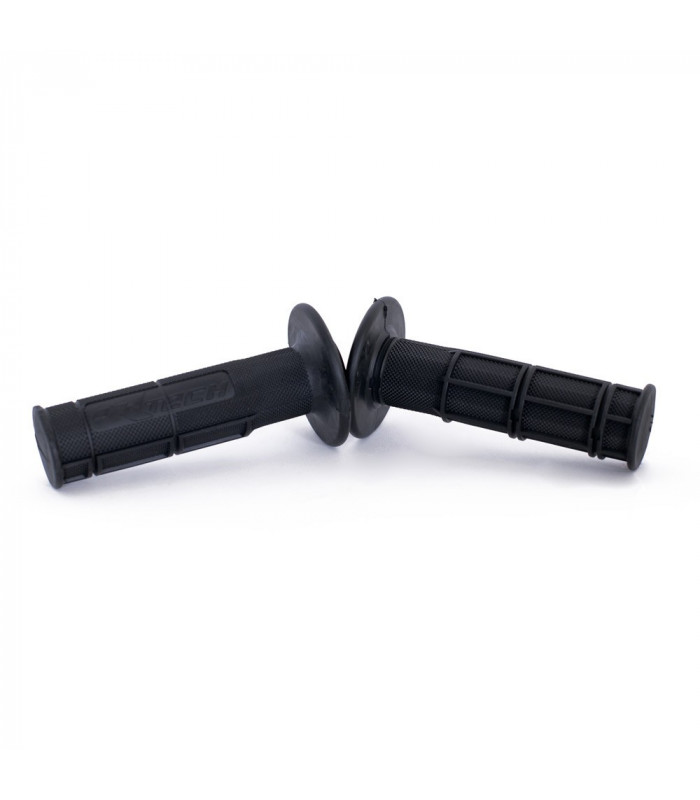 PUÑOS RACING UNIVERSAL NEGRO  116 mm