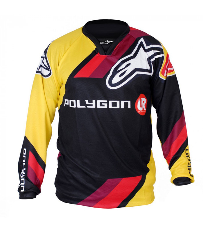 MAILLOT ALPINESTARS REPLICA TEAM UR 2015 (AMARILLA/NEGRA)